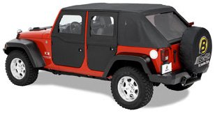 BESTOP 51798-35 Bestop Full Fabric Doors 5179835 for Jeep Wrangler JK 2007-2018