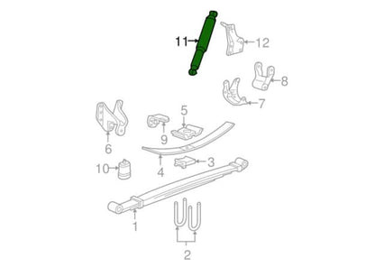 Motorcraft ASH437 Front Shock Absorber