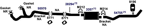 AP EXHAUST 8771 AP Exhaust 8771 Exhaust Gasket