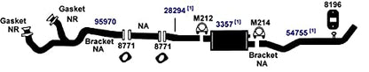 AP EXHAUST 8771 AP Exhaust 8771 Exhaust Gasket