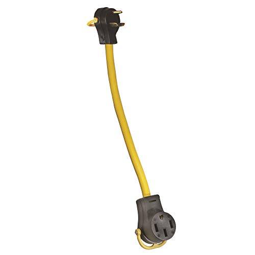 ARCON 14372 Arcon 14372 Generator Pigtail Power Cord 50-Amp Female to 30-Amp Male Flat Wire Adapter, 18-Inch