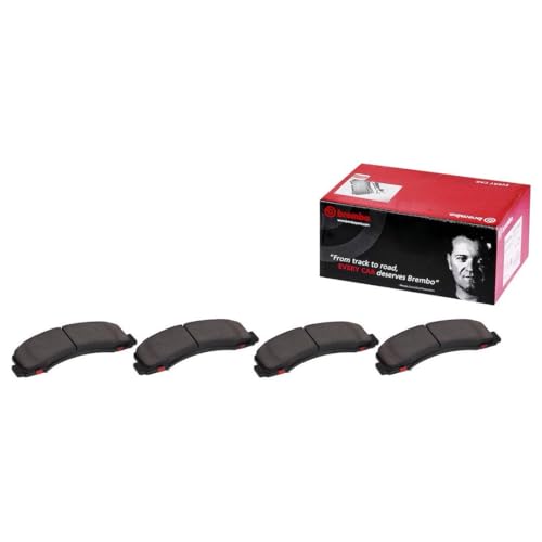 BREMBO P24159N Brembo P24159N Premium Ceramic Front Disc Brake Pad Set FORD/FORD AUSTRALIA/FORD USA/HAIMA (FAW)/MAZDA/MERCURY OE# 4641690
