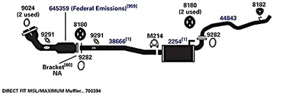 AP EXHAUST 38666 AP Exhaust Products 38666 Exhaust Pipe