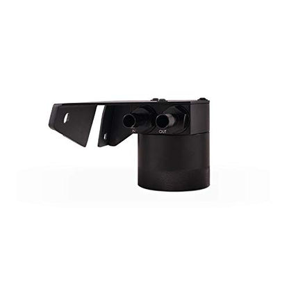 MISHIMOTO MMBCC-F2D-17BE Mishimoto MMBCC-F2D-17BE Baffled Oil Catch Can Compatible With Ford Powerstroke 6.7L 2017+ Black