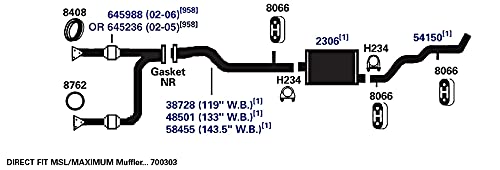 AP EXHAUST 38728 AP Exhaust Products 38728 Exhaust Pipe