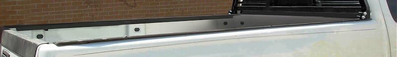 CATTLEMAN RF26NR Cattleman HD RF26NR Bed Side Rail Fits Ford F-250/F-350 Super Duty 1999-2026 6.7 to 7 Foot Bed Bolt On Powder Coated Black Steel Not Compatible with Tool Box