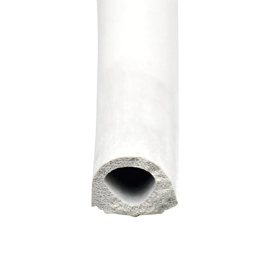AP PRODUCTS 018-204 AP Products 018-204 White 1/2" x 3/8" x 50' Rubber D-Seal with Tape