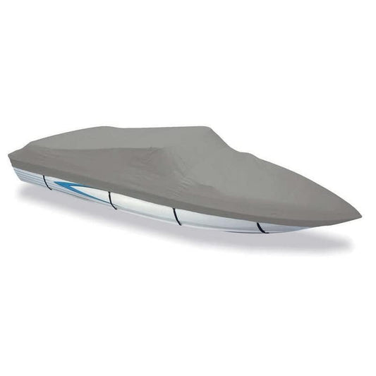 CARVER 7INF12BF-10 Carver 7INF12BF10 Poly-Flex ll Boat Cover for Blunt Nose Inflatable Boat, Slate Grey