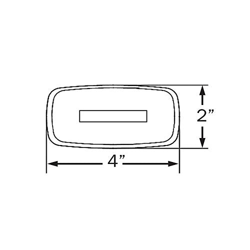 OPTRONICS A32ABP Optronics A-32ABP Amber Replacement Lens for MC32 Series Light
