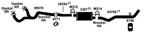 AP EXHAUST 8771 AP Exhaust 8771 Exhaust Gasket