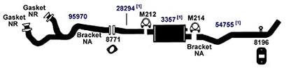 AP EXHAUST 8771 AP Exhaust 8771 Exhaust Gasket