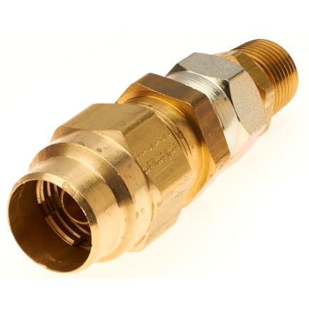 GATES G33151-0806 nobrandname G33151-0806 Air Brake to Female Air Brake Swivel with Adapter (Air Brake for Rubber Hose)
