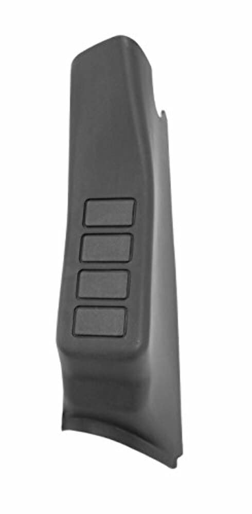 RUGGED RIDGE 17235.58 Rugged Ridge Switch Pod for Jeep Wrangler JK – Thermoplastic Olefin (TPO), Grey – 17235.58 – Fits 2011-2018 Jeep Wrangler JK