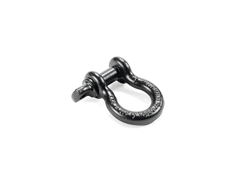 FACTOR 55 00061-04 Factor 55 Steel 5/8" Crosby Shackle for ATV/UTV Powersports - Black