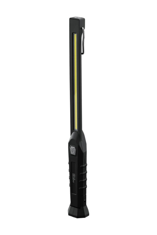 HELLA 357300201 Hella VALUEFIT USL300 Rechargeable Stick Work Light, 300 Lumen LED, 2000 mAh Battery, Slim Design for Tight Spaces, Magnetic Base & Hook