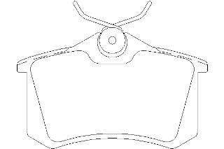TEXTAR 2355402 Textar 2355402 BRAKE PAD SET