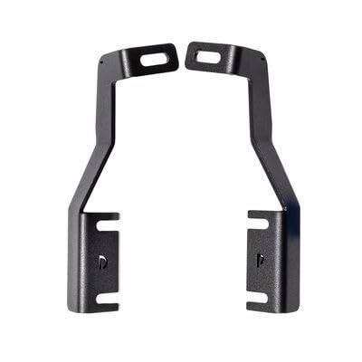 GO RHINO 732330T Go Rhino XE Hood Hinge Cube Light Mount | Mild Steel, Textured Black | 732330T | Fits 2022-2024 Nissan Frontier