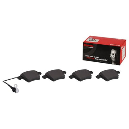 BREMBO P85146N Brembo P85146N Premium Ceramic Front Disc Brake Pad Set AUDI/SEAT/SKODA/SKODA (SVW)/VW/VW (FAW)/VW (SVW) OE# 8J0698151