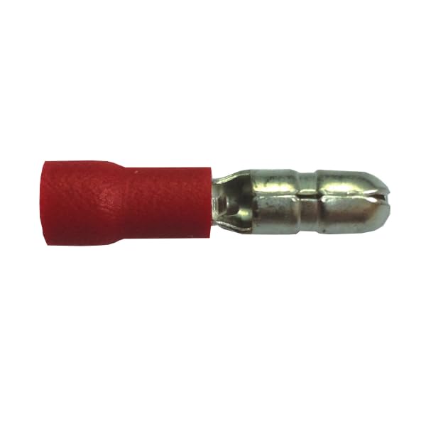 WIRTHCO 80244 WirthCo Battery Doctor 80244 Male Bullet Connectors, Vinyl Insulated, 600V Max, 100 Pack (80244)