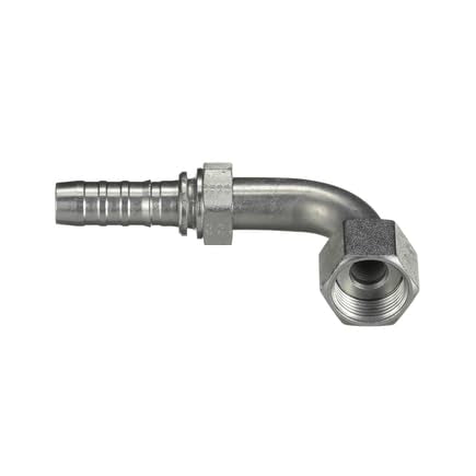 Gates G20239-2020 Female Flat Face O Ring Swivel 90 Bent Tube