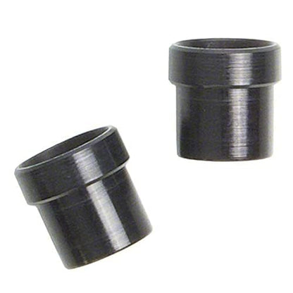 SPEEDFX 561019BK SpeedFX Tube End Fitting Sleeve 561019BK, Tube Sleeve, 10AN, Anodized, Black, Aluminum, Set Of 2