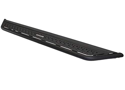 GO RHINO D60368T RealTruck Dominator Xtreme D6 SideSteps Sidestep & Brackets | Mild Steel, Textured Black | D60368T | Fits 2019-2026 Ford Ranger Crew Cab Pickup