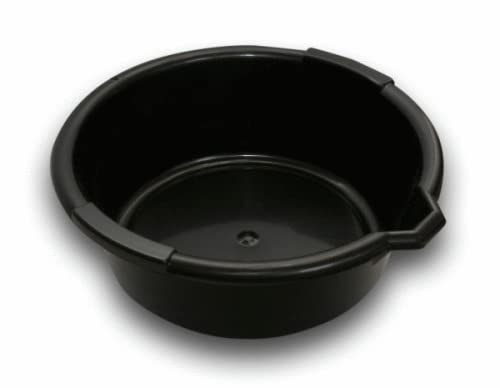 WIRTHCO 32950 Funnel King 32950 Oil Drain Pan, Length 13 1/2", Height 4 1/2", Made in USA, Black