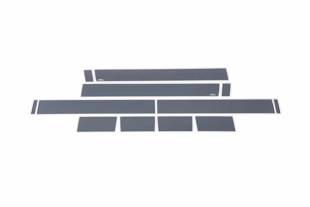 PUTCO 9751207BP Putco 9751207BP Black Platinum 6" Wide Rocker Panel Kit for Silverado