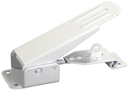 JR PRODUCTS 10845 JR Products 10845 Fold Down Camper Latch and Catch - White