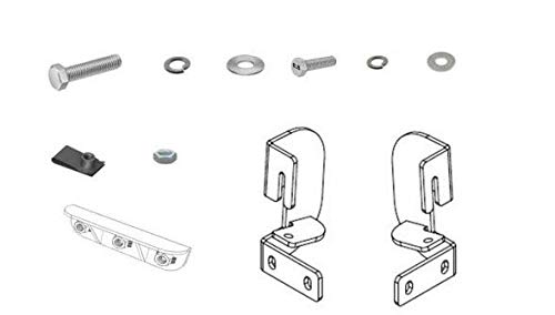 GO RHINO D64052TK Go Rhino Dominator Xtreme D1 / D2 / D6 / DS/DSS/DT Brackets | Textured Black | D64052TK | Fits 2014-2018 Chevrolet/GMC Silverado/Sierra 1500 Crew Cab Pickup & Other Trucks (See Description)