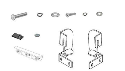 GO RHINO D64052TK Go Rhino Dominator Xtreme D1 / D2 / D6 / DS/DSS/DT Brackets | Textured Black | D64052TK | Fits 2014-2018 Chevrolet/GMC Silverado/Sierra 1500 Crew Cab Pickup & Other Trucks (See Description)
