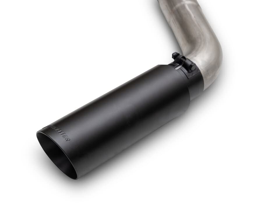 FLOWMASTER 717987 Flowmaster 717987 FlowFX Cat-Back Exhaust Kit 3.5 to Dual 3 Inch Stainless 4 Inch Black Tips Compatible with 2011-2019 Chevy Silverado GMC Sierra 2500/3500HD Crew Cab 6.5 Foot Bed 6.0L 2/4WD