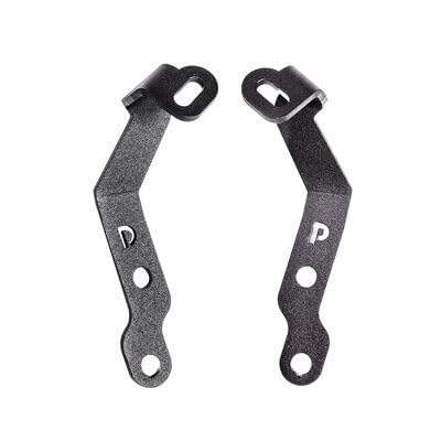 GO RHINO 732310T Go Rhino - 732310T - Hood Mount Light Brackets - FITS 3X