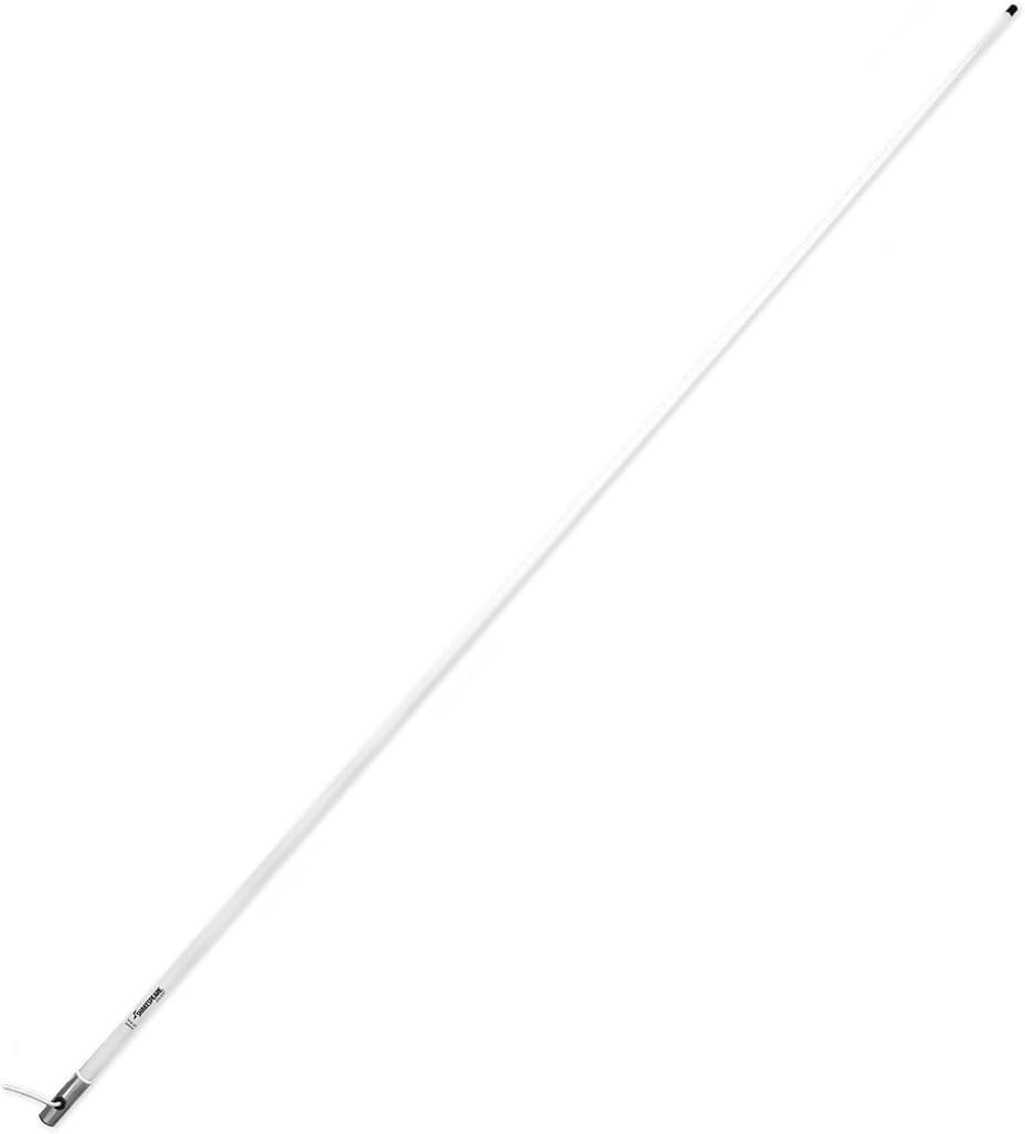 Shakespeare 5235-XT 8' Galaxy AM / FM Entertainment Band Antenna, white