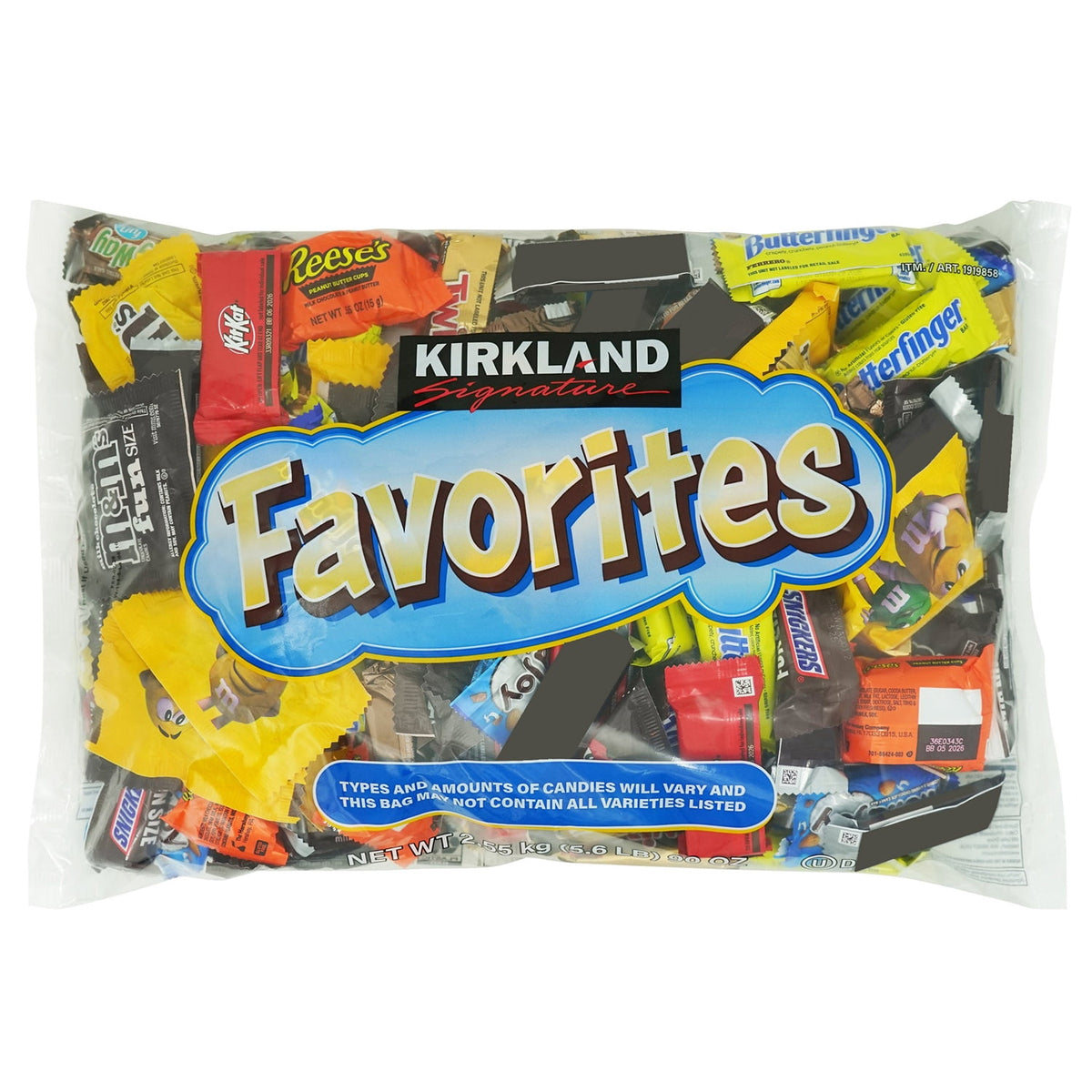 Kirkland Signature Kirkland Signature Favorites Chocolate Variety Bag, 90 oz (5.6 lb)