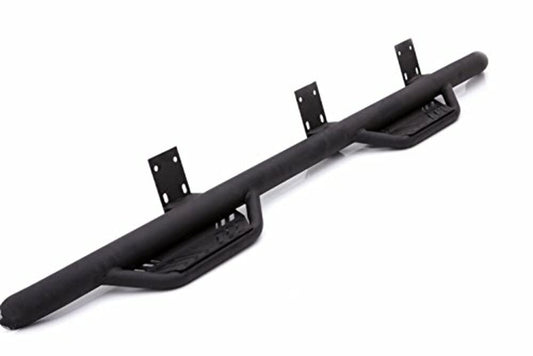 LUND 54541414 Lund 54541414 Black Steel Terrain HX Extreme Step Nerf Bars for 2015-2018 Ford F-150, 2017-2018 Super Duty F-250, F-350, F-450, F-550 with SuperCab