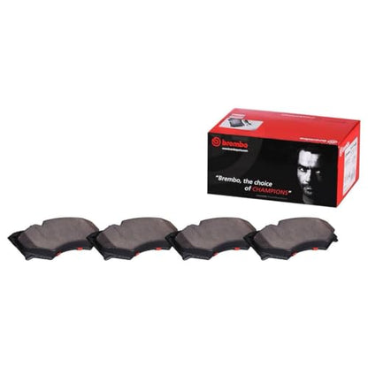 BREMBO P49062N Brembo P49062N Premium Ceramic Rear Disc Brake Pad Set MAZDA OE# TKY82648ZA