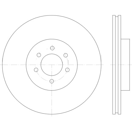 Hella 355122922 Pagid Disc Brake Rotor