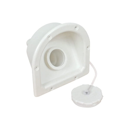 CAMCO 37221 Camco 37221 Polar White RV Recessed Water Fill Replacement