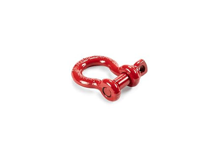 FACTOR 55 00061-01 Factor 55 Steel 5/8" Crosby Shackle for ATV/UTV Powersports - Red