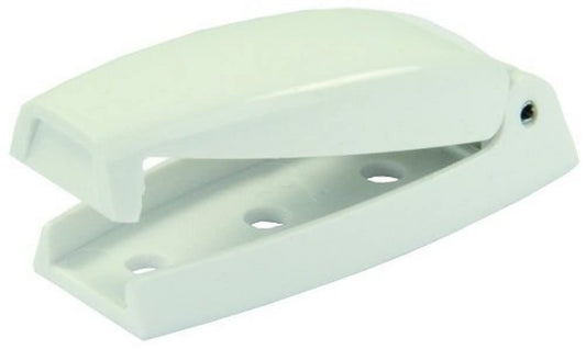 JR PRODUCTS 10234 JR Products 10234 Baggage Door Catch - White, Pack of 2