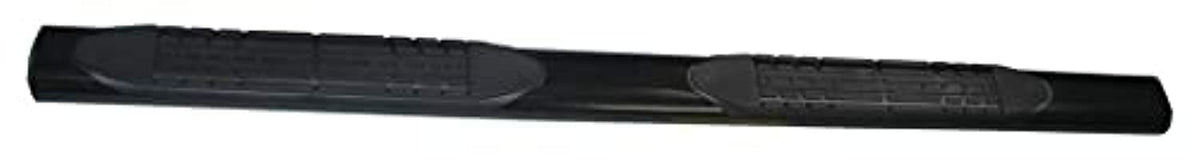 TRAILFX A1549B TrailFX A1549B 4 Inch Oval Straight Nerf Bars Side Steps with Step Pads Gloss Black Powder-Coated Steel, Welded End Caps, Rocker Panel Mount, Slip-Resistant, Fits 2019–2023 Ford Ranger, Set of 2