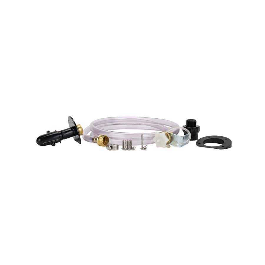 CAMCO 40126 Camco Tornado Rotary Tank Rinser Features a 6-foot Hose, 360-degree Rotating Head and High-Pressure Nozzles (40126)