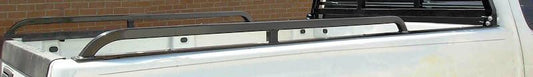 CATTLEMAN RF38TC Cattleman HD RF38TC Bed Side Rail Fits Ford F-150 1997-2026 8 Foot Bed Bolt On Painted Black Steel Compatible with Tool Box