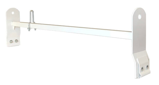TRAILFX FCLR006W TrailFX Universal Ladder Rack Extension for Vans Racks with Gutters White Powder Coated Steel 63 Inch Extendable Length Adds 200 lb Capacity to Van Roof TrailFX FCLR006W