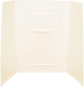Lippert Replacement 24" x 36" x 59" Parchment Bathtub Wall Surround with Scratch-Resistant ABS Acrylic for RVs, Manufactured Homes, Travel Trailers, 5th Wheels, Motorhomes - PPF243659SPK