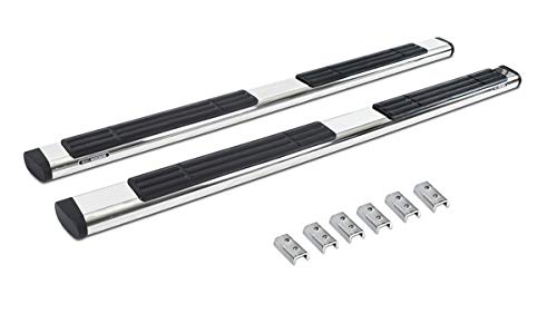 GO RHINO 686439987PS Go Rhino 6" OE Xtreme Sidesteps & Brackets – Stainless Steel, Polished – 686439987PS – Fits 2015-2018 Ram 1500 Crew Cab Pickup (Classic Body Style Only); 2019-2023 Ram 1500 Classic Crew Cab Pickup