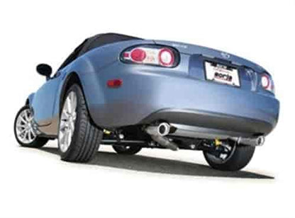 BORLA 140169 BORLA 140169 Cat-Back Performance Exhaust System for 2006-2015 Mazda Miata MX-5 NC 2.0L 4 Cyl. Automatic/Manual Transmission Rear Wheel Drive.
