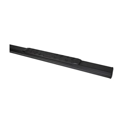 TRAILFX AL4017B TrailFX Hexagonal Nerf Bars for 2005-2023 Toyota Tacoma Double Cab Titanium Black Powder Coated 4.5 Inch Aluminum Side Steps with Step Pads Rocker Panel Mount, Set of 2 Running Boards