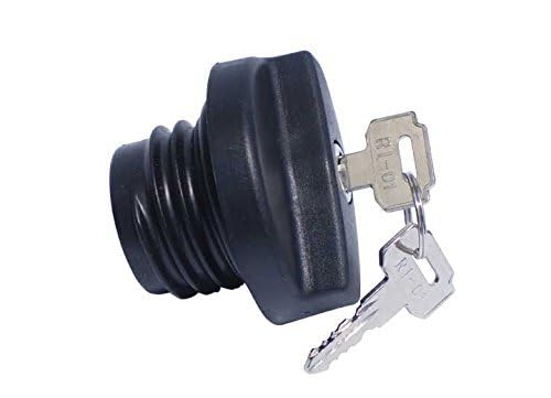 RDS MFG INC 011537 RDS 011537 Locking Black Plastic Fuel Cap Threaded Type W/2 Keys